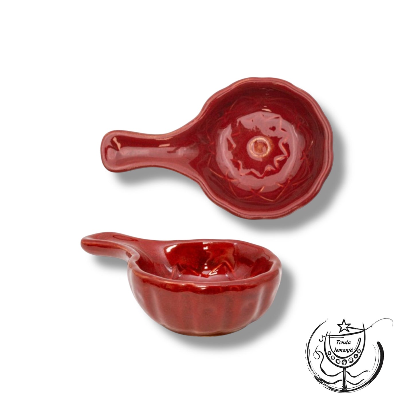 Queimador Cerâmica Mandala Tijolo