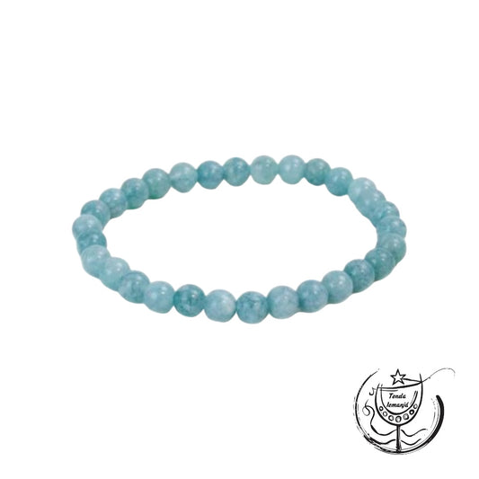 Pulseira - Água Marinha - 6mm