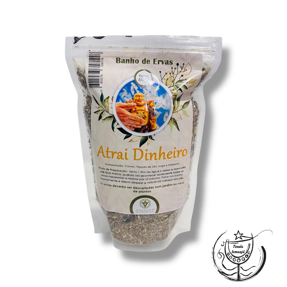 Banho Ervas - Atrai Dinheiro