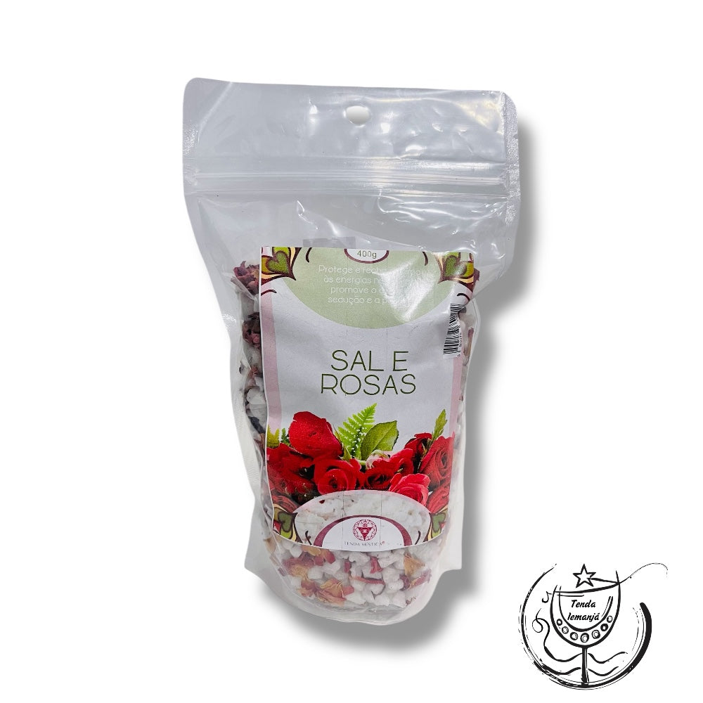 Banho Sal & Ervas Rosas