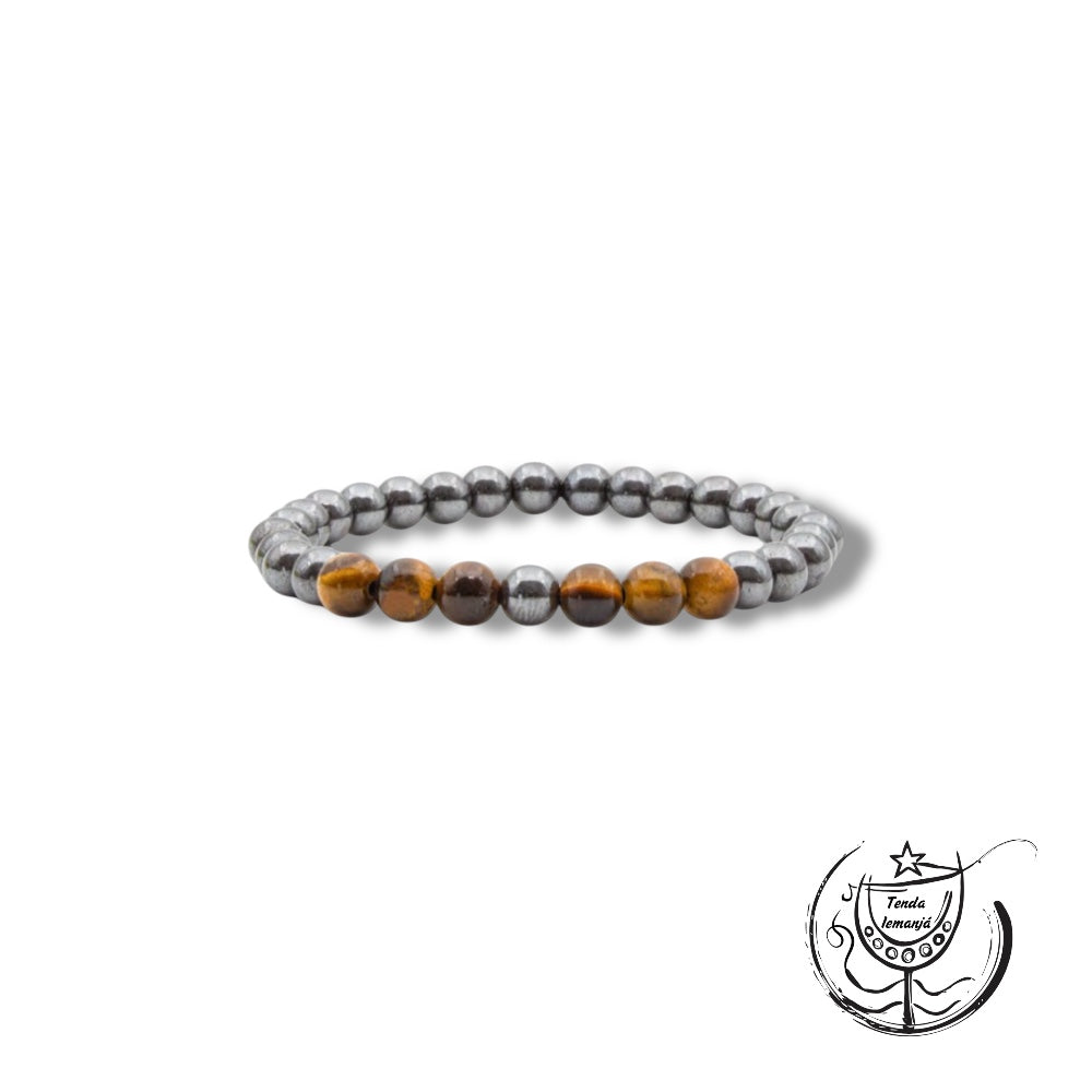 Pulseira - Hematite - 6mm