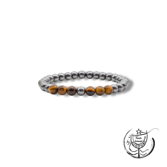 Pulseira - Hematite - 6mm
