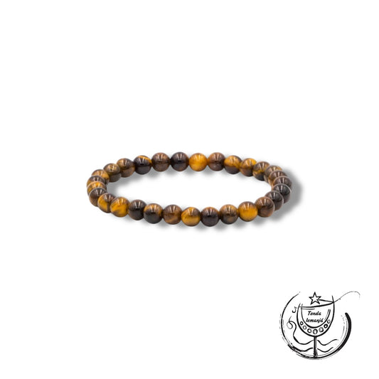 Pulseira - Olho de Tigre - 6mm