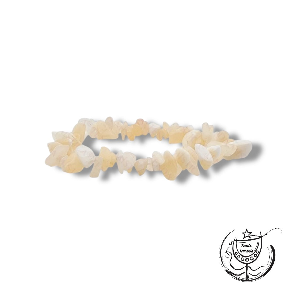 Pulseira Chips - Calcite Amarela