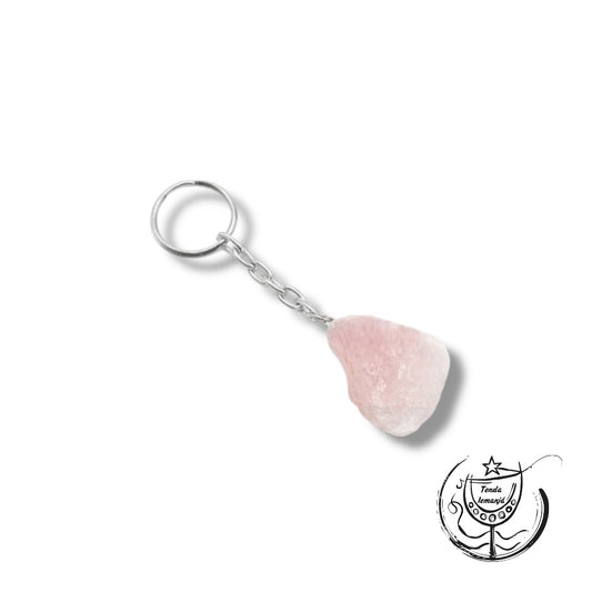 Porta Chaves - Bruto Quartzo Rosa