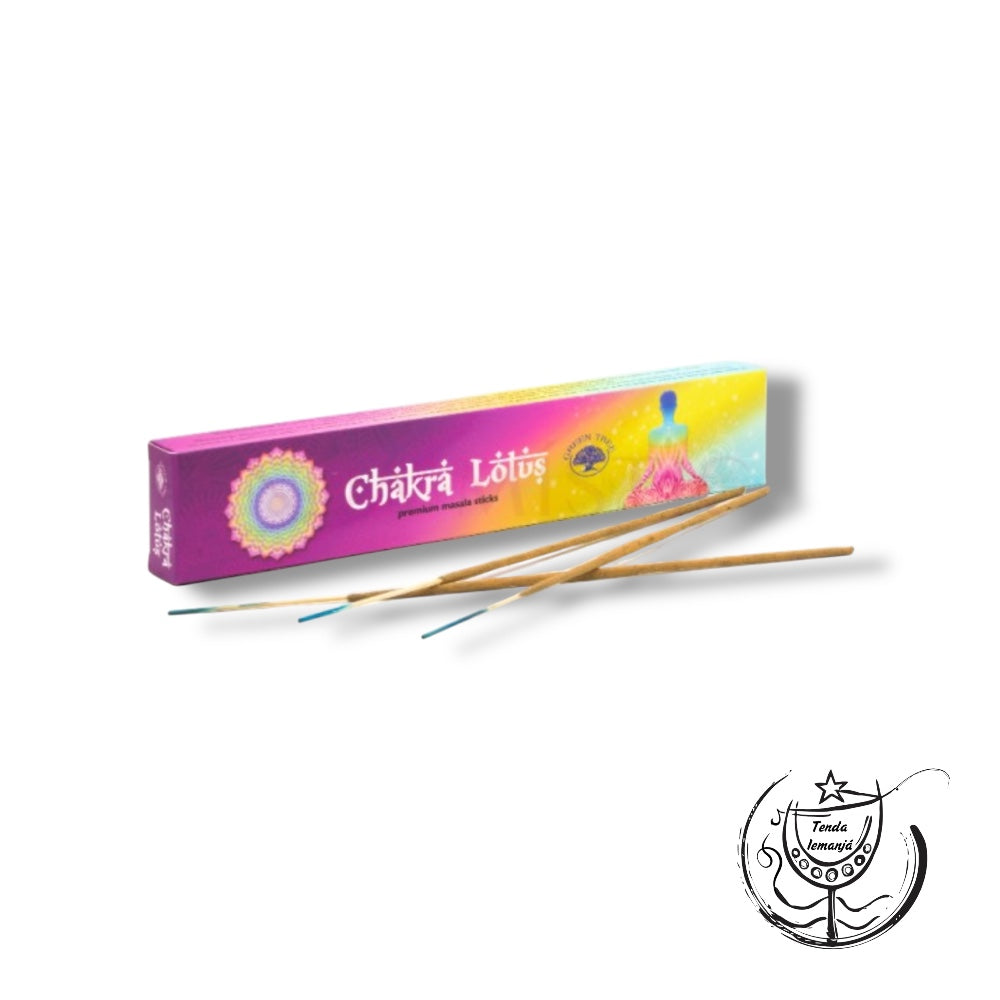Incenso - Green Tree - Chakra Lótus