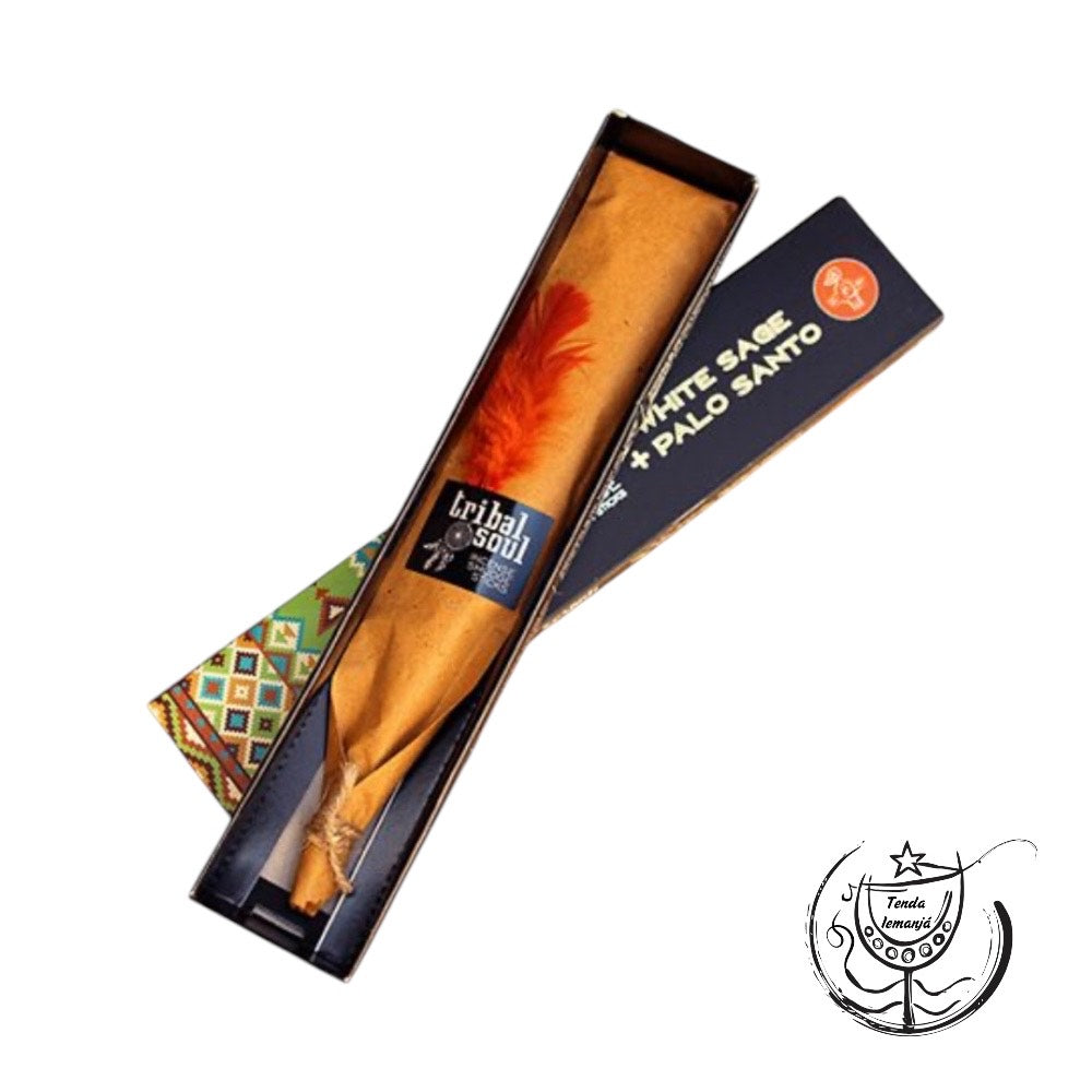 Incenso - Tribal Soul  Branca e Pau Santo