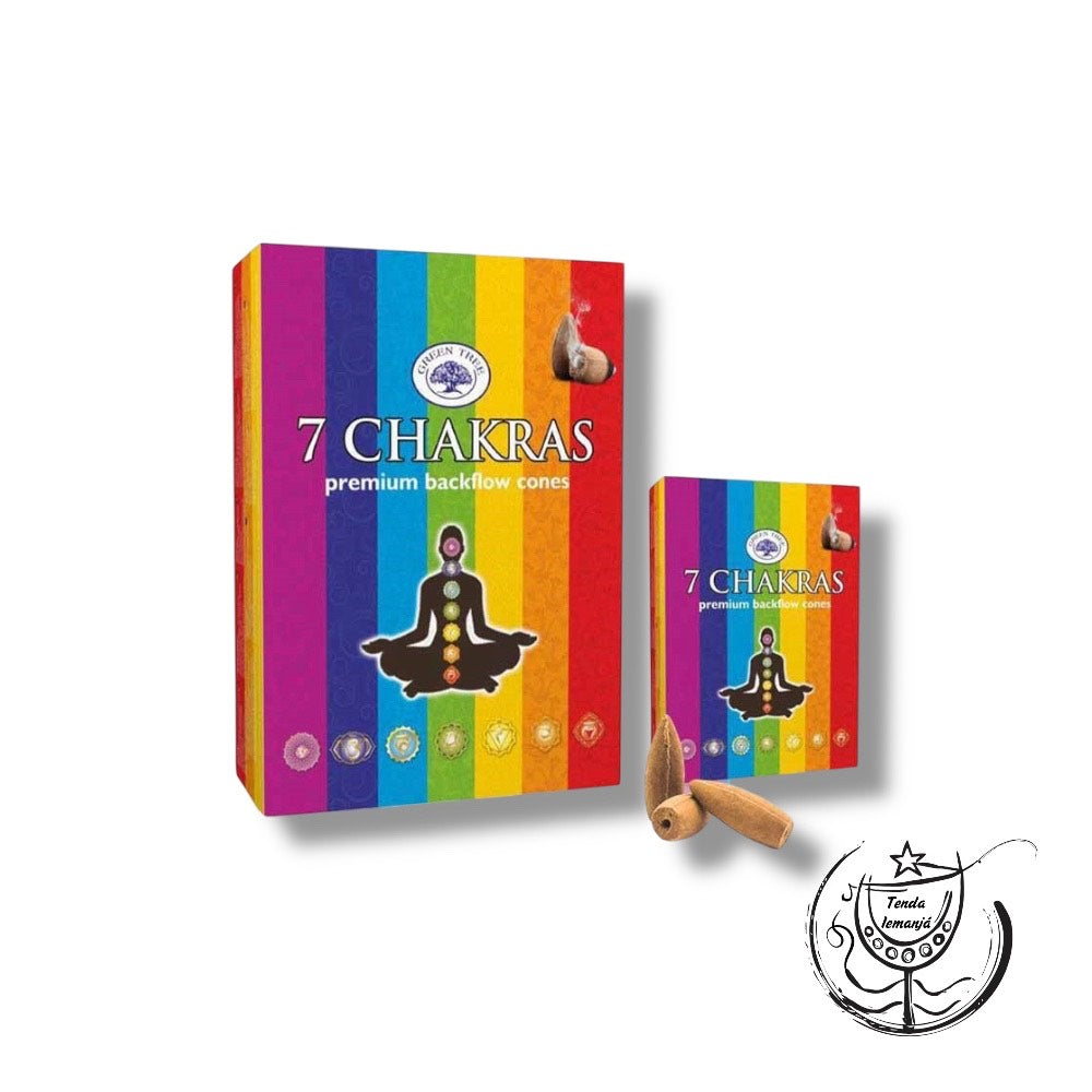 Incenso Cone - 7 Chakras (10 cones)