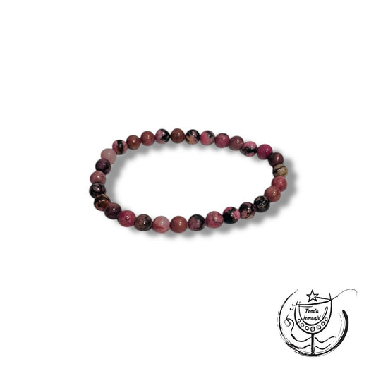 Pulseira - RODONITE 6mm