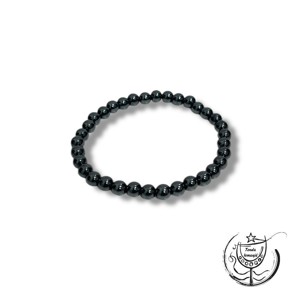 Pulseira - HEMATITE 6mm