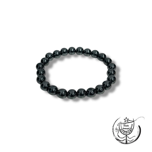 Pulseira - HEMATITE 8mm