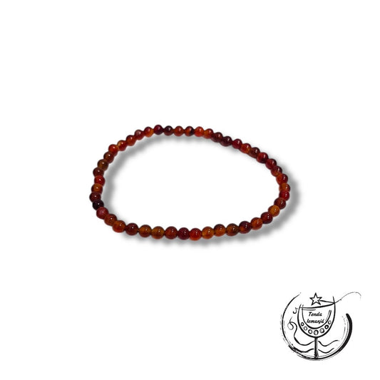 Pulseira - CARNEOLA 4mm