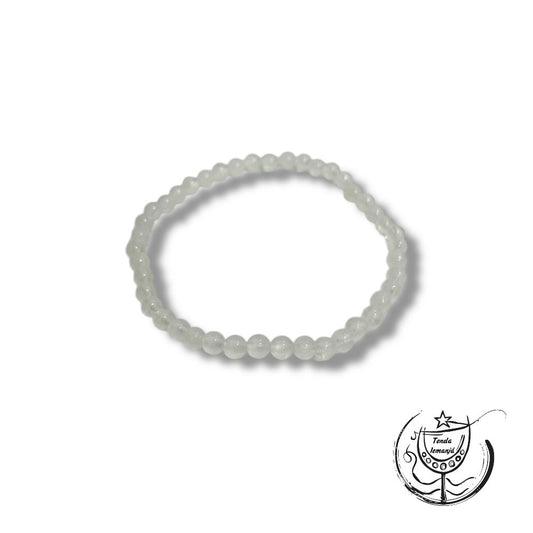 Pulseira - QUARTZO BRANCO - 4mm