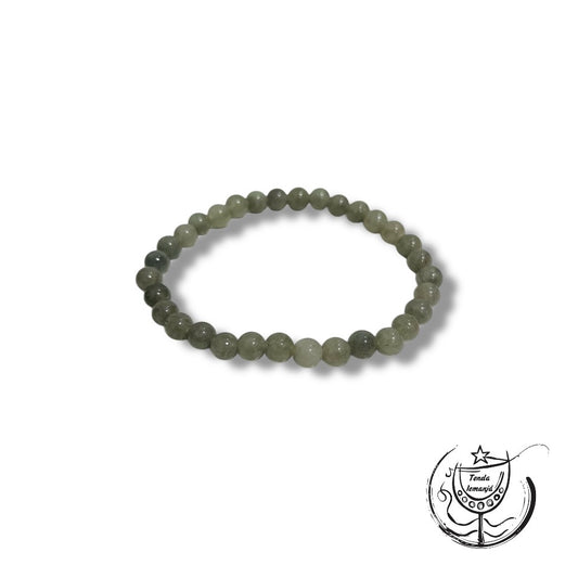 Pulseira - JADE TINGIDA - VERDE 6mm