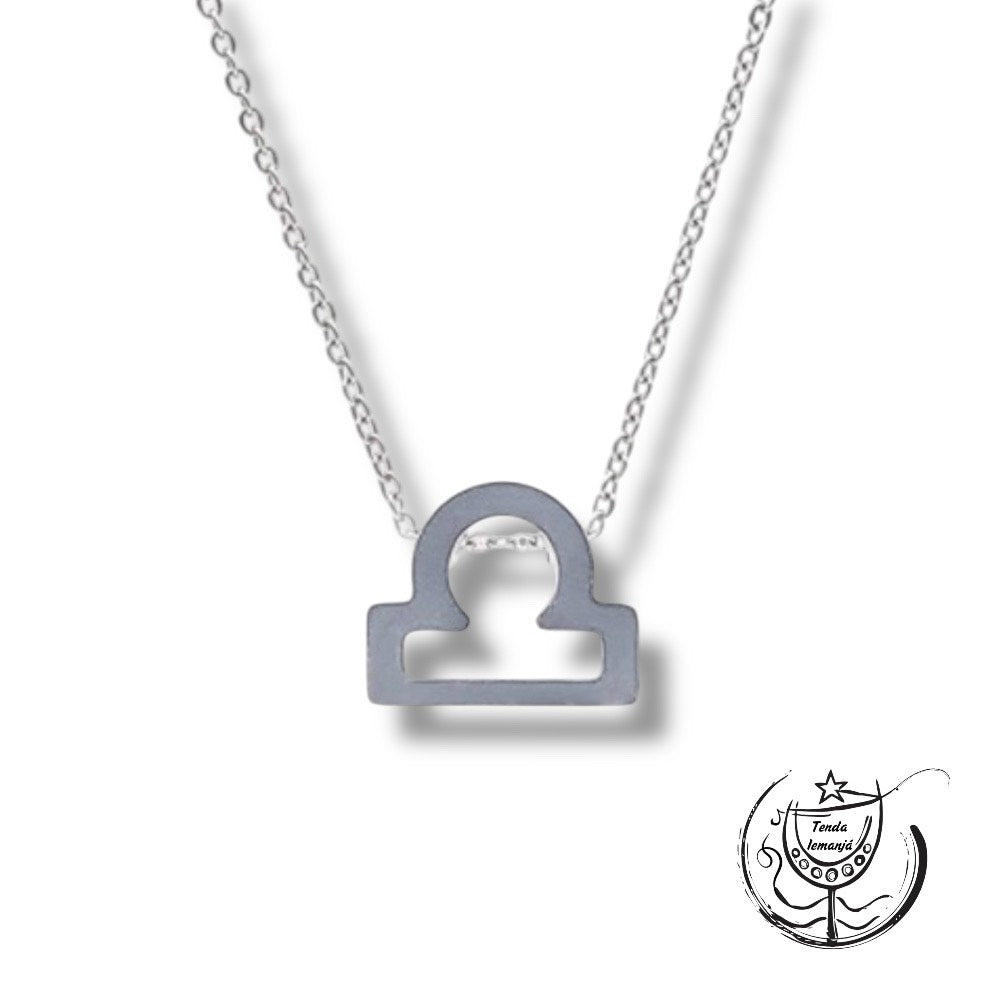 Colar Signo - Libra (Balança)