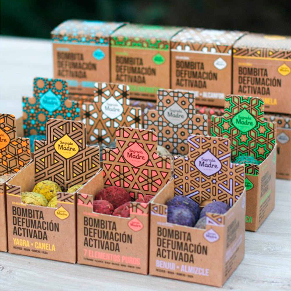 Bombitas Defumação Ativada Limpeza Energética - Sagrada Madre