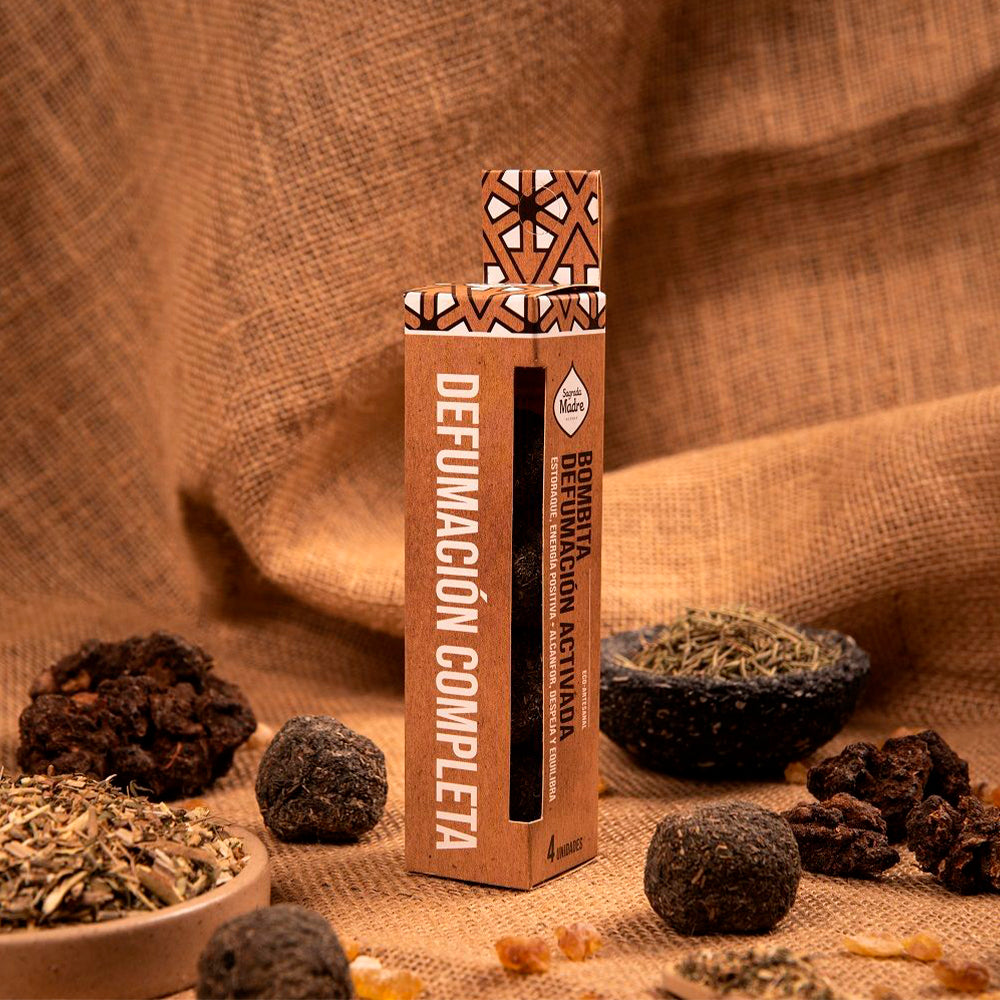 Bombitas Defumação Ativada Estoraque e Cânfora - Sagrada Madre