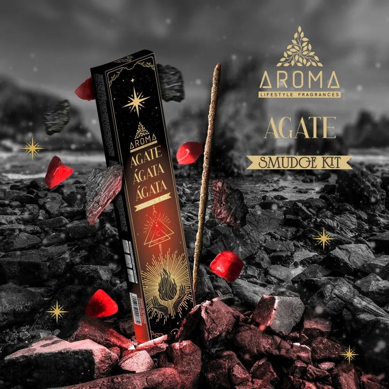 AROMA - Incenso de Ágata de Crist