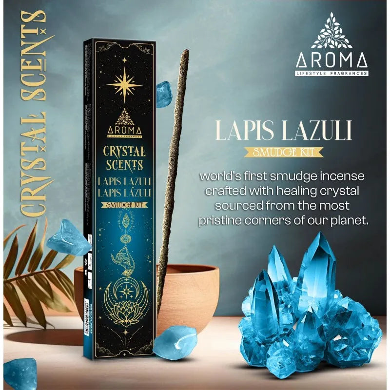 AROMA - Incenso de Cristal Lápis-Lazúli