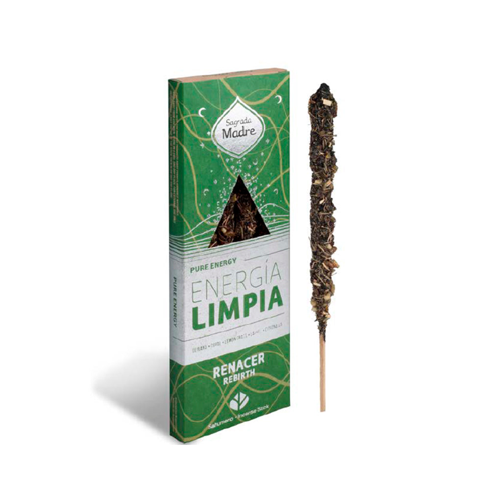 Incenso Energia Limpa Sagrada Madre - Renascer