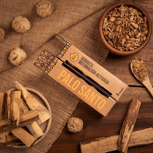Bombitas Defumação Ativada Pau Santo - Sagrada Madre