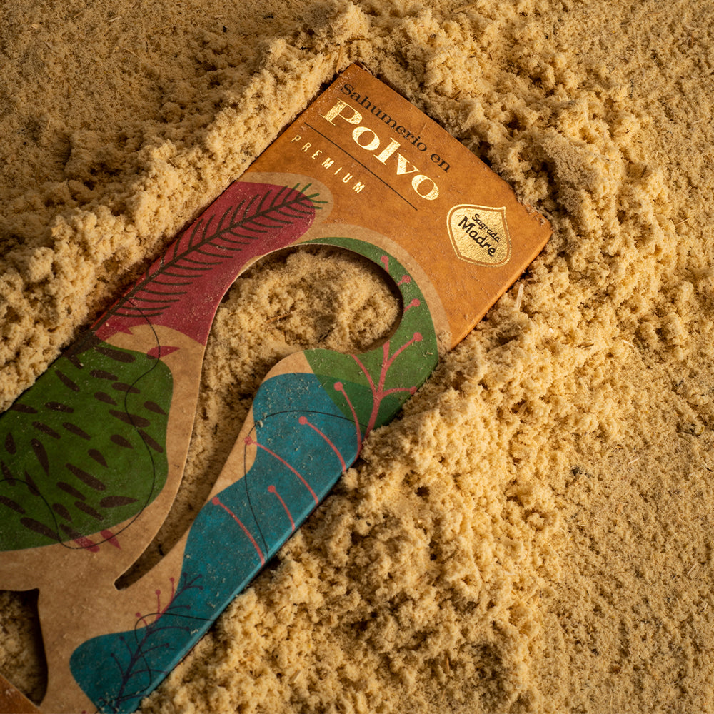 Incenso em Pó Premium Sagrada Madre - Jasmim e Camomila