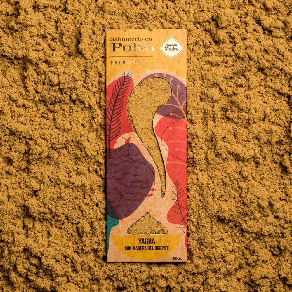 Incenso em Pó Premium Sagrada Madre - Yagra