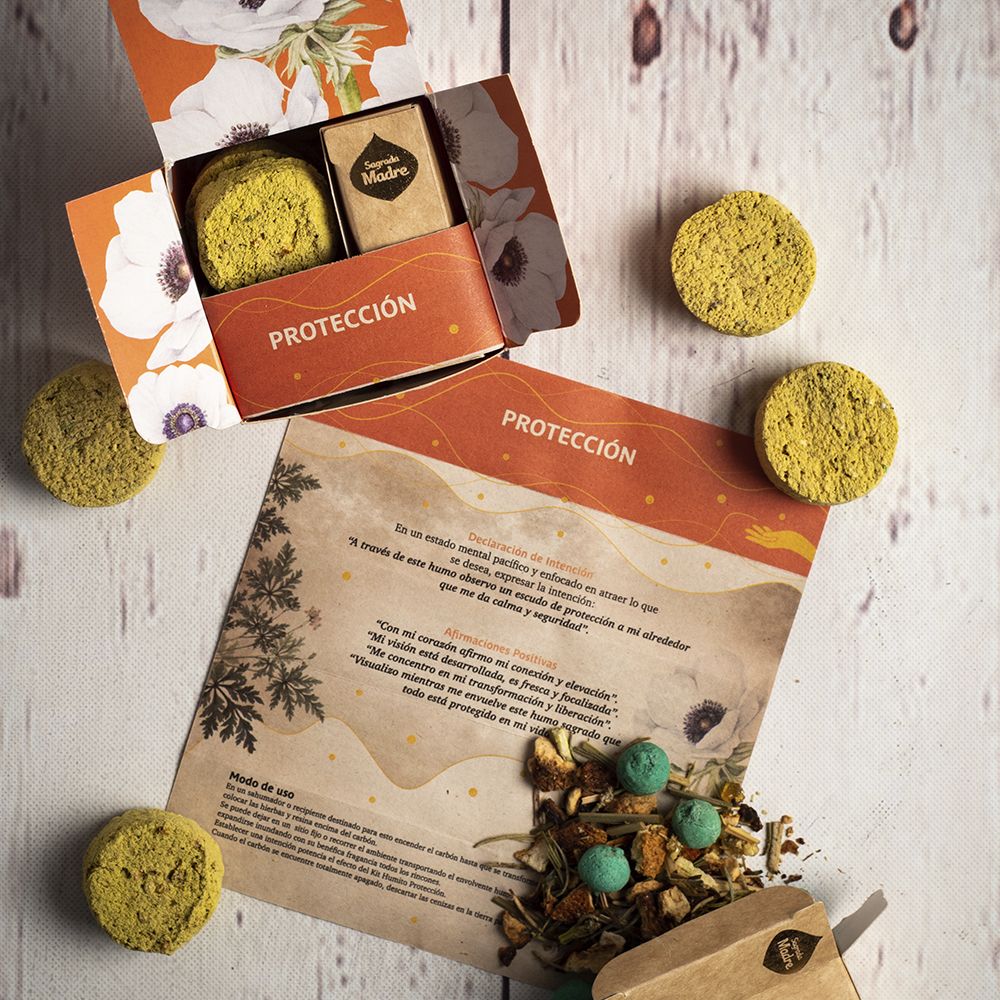 Kit Defumação Ativada Sagrada Madre - Proteção