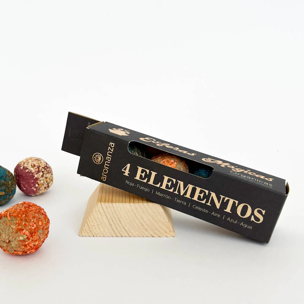 AROMANZA - Esfera Mágica Orgânica 4 Elementos