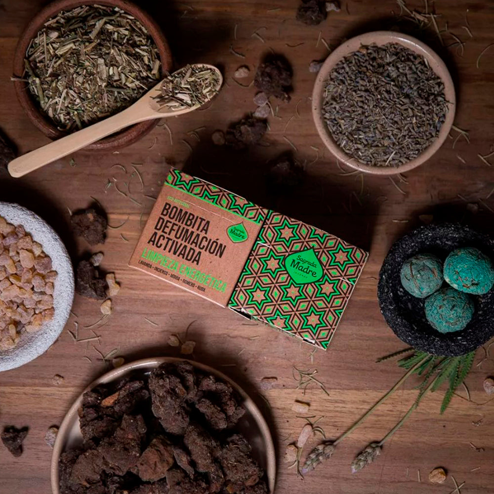Bombitas Defumação Ativada Limpeza Energética - Sagrada Madre