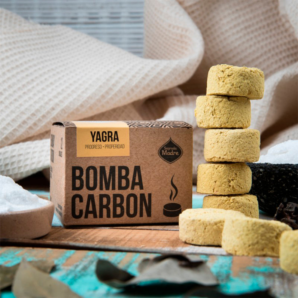 Pastilha Defumação Ativada Yagra - Sagrada Madre