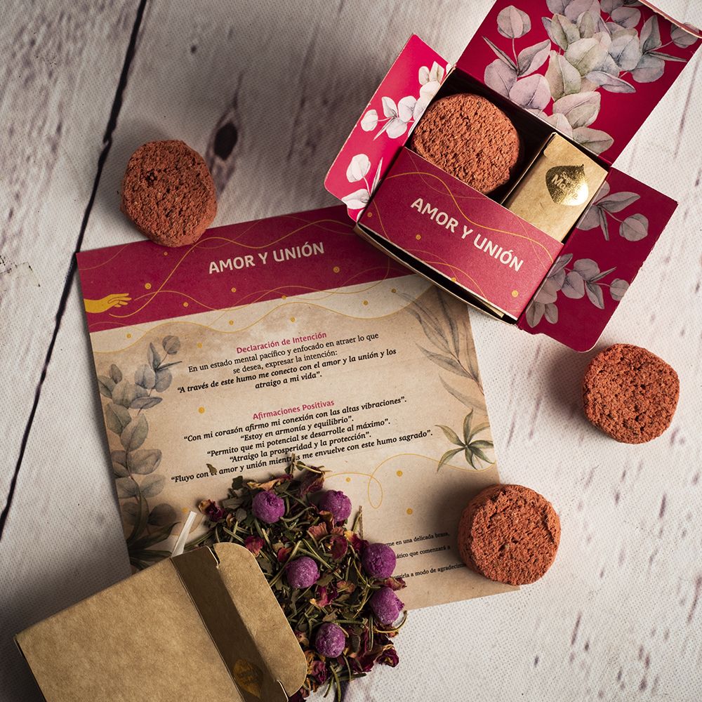 Kit Defumação Ativada Sagrada Madre - Amor & União