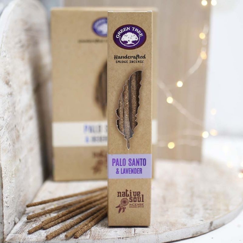 Incenso-  Green Tree Native Vegan Palo Santo & Lavender