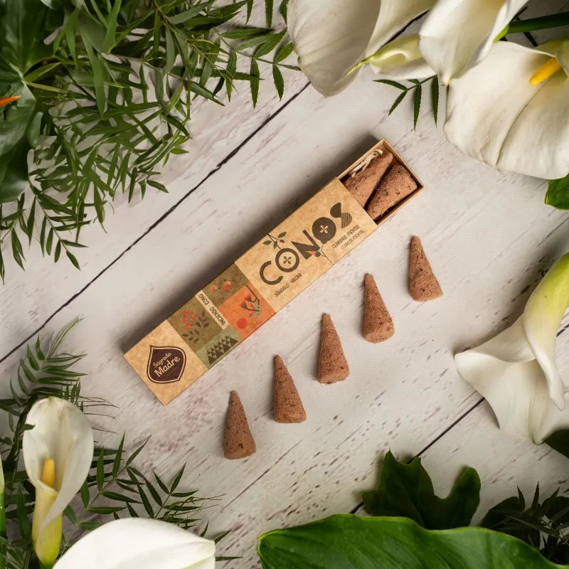 Cone Defumação - Sândalo & Copal - Sagrada Madre