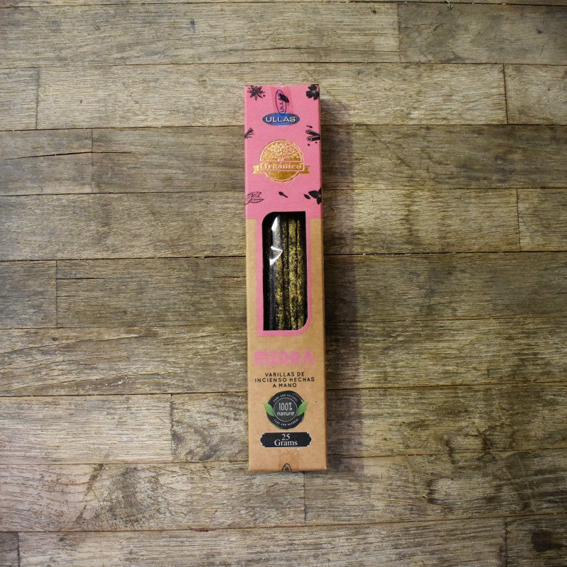 ULLAS - Incenso de Mirra Orgânico